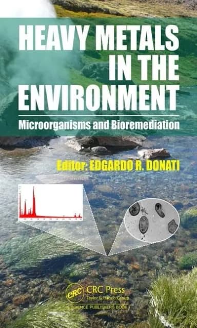 Image of - Heavy Metals in the Environment Microorganisms and Bioremediation | Hardcover