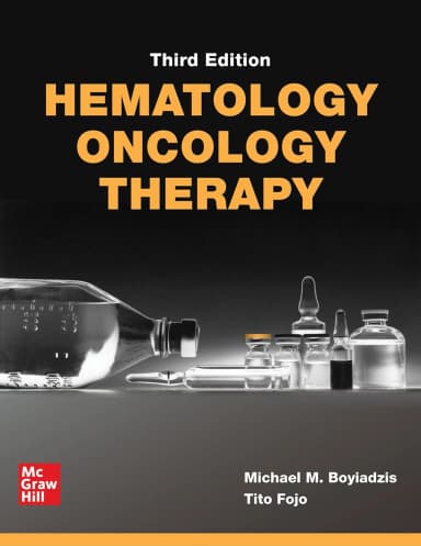 Image of - Hematology Oncology Therapy Third Edition | Hardcover