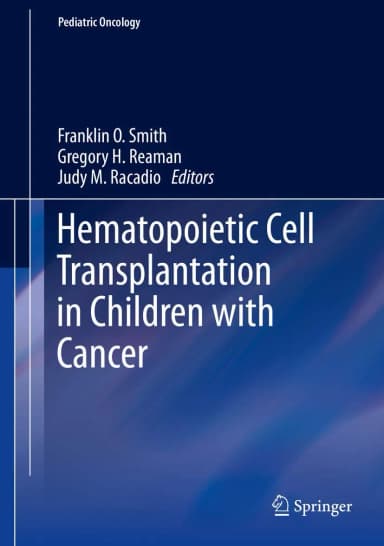 Image of - Hematopoietic Cell Transplantation in Children with Cancer | Hardcover