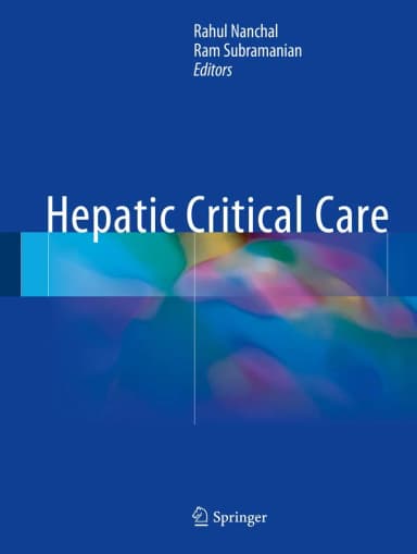 Image of - Hepatic Critical Care | Hardcover