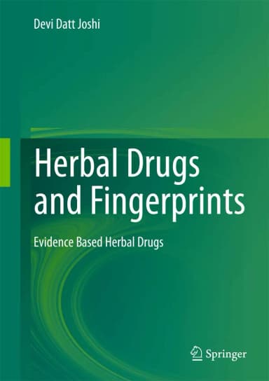 Image of - Herbal Drugs and Fingerprints | Hardcover