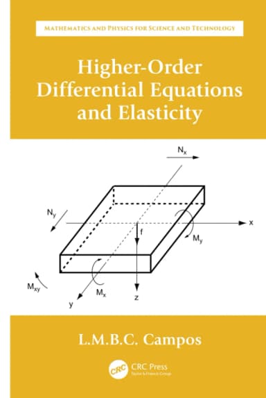 Image of - Higher-Order Differential Equations and Elasticity | Hardcover
