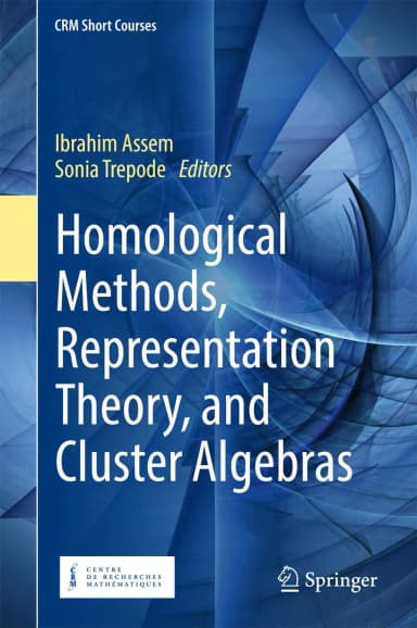 Image of - Homological Methods Representation Theory And Cluster Algebras | Hardcover