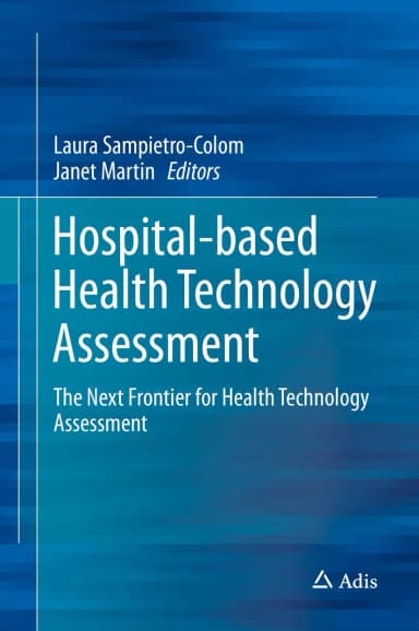 Image of - Hospital-Based Health Technology Assessment | Hardcover