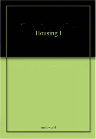 Image of - Housing I | Hardcover