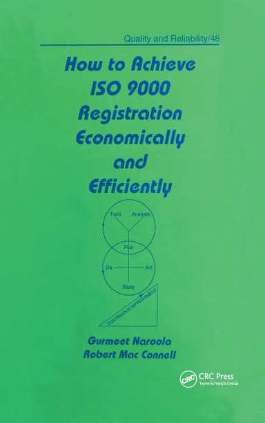 Image of - How to Achieve ISO 9000 Registration Economically and Efficiently
