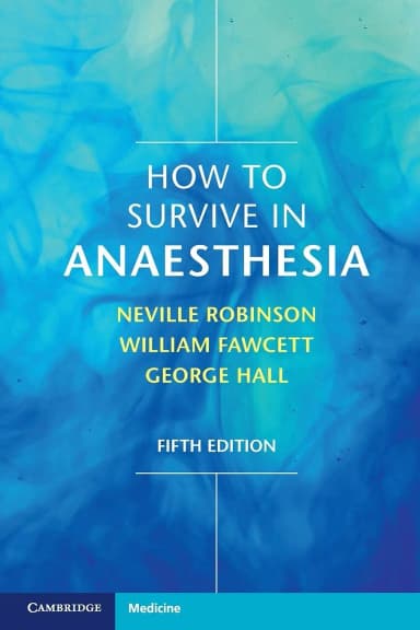 Image of - How to Survive in Anaesthesia | 5th Edition | Paperback
