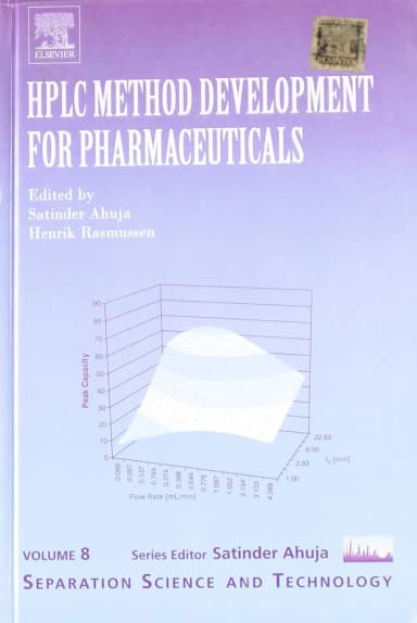 Image of - HPLC Method Development for Pharmaceuticals | Hardcover