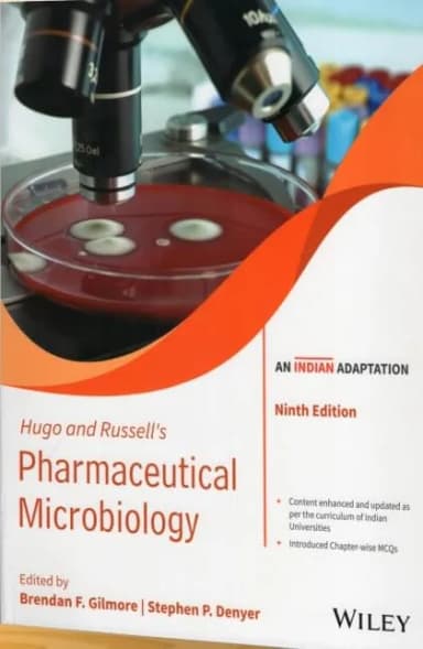 Image of - Hugo And Russells Pharmaceutical Microbiology An Indian Adaptation | 9E | Paperback