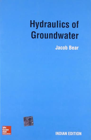 Image of - Hydraulics of Groundwater | Paperback