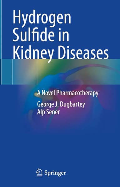 Image of - Hydrogen Sulfide In Kidney Diseases A Novel Pharmacotherapy | Hardcover