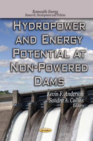 Image of - Hydropower and Energy Potential at Non-Powered Dams | Paperback