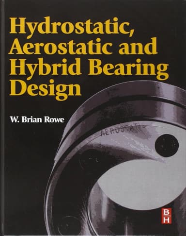 Image of - Hydrostatic | Aerostatic and Hybrid Bearing Design | Hardcover
