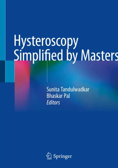 Image of - Hysteroscopy Simplified By Masters | Paperback
