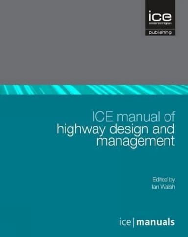 Image of - Ice Manual of Highway Design and Management | Hardcover