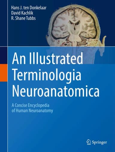 Image of - An Illustrated Terminologia Neuroanatomica | Hardcover
