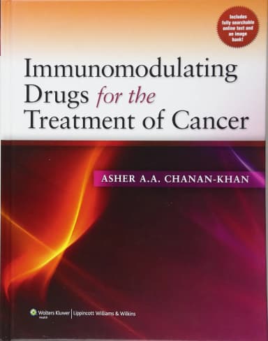 Image of - Immunomodulating Drugs For The Treatment of Cancer | Hardcover