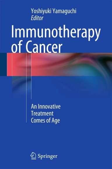 Image of - Immunotherapy of Cancer | Hardcover