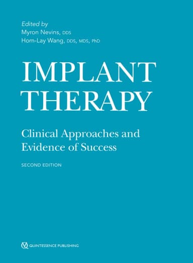 Image of - Implant Therapy Clinical Approaches and Evidence of Success | 2nd Edition | Hardcover