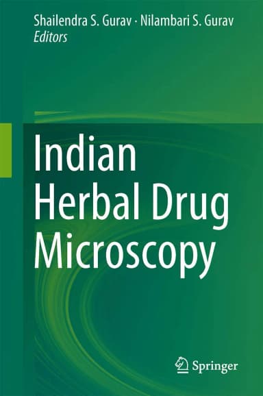 Image of - Indian Herbal Drug Microscopy | Hardcover