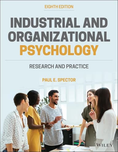 Image of - Industrial And Organizational Psychology Research And Practice 8th Edition | Paperback