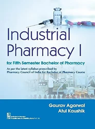 Image of - Industrial Pharmacy I For Fifth Semester Bachelor Of Pharmacy | Paperback