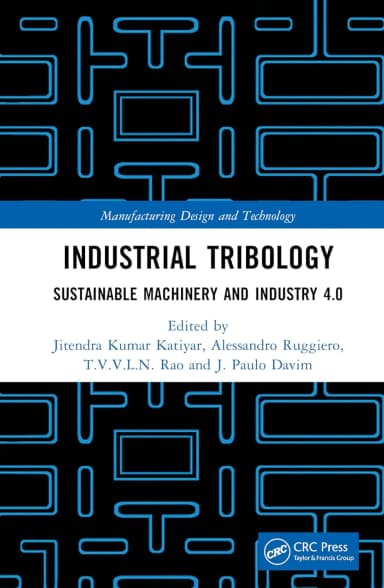 Image of - Industrial Tribology Sustainable Machinery And Industry 4.0 | Hardcover
