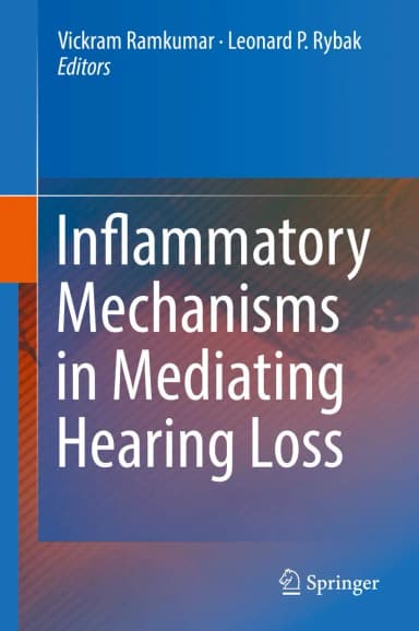Image of - Inflammatory Mechanisms in Mediating Hearing Loss | Hardcover