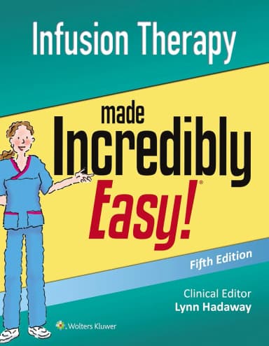 Image of - Infusion Therapy Made Incredibly Easy | 5th Edition | Paperback