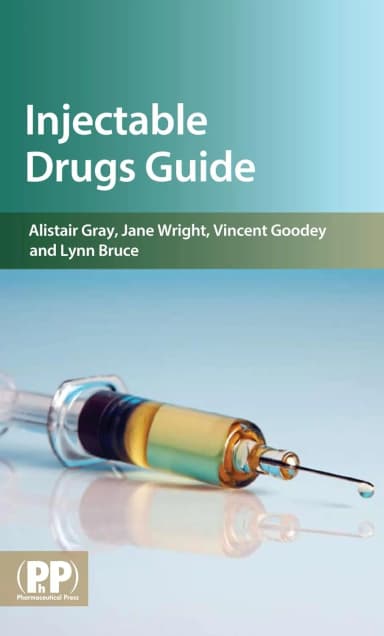 Image of - Injectable Drugs Guide | Paperback