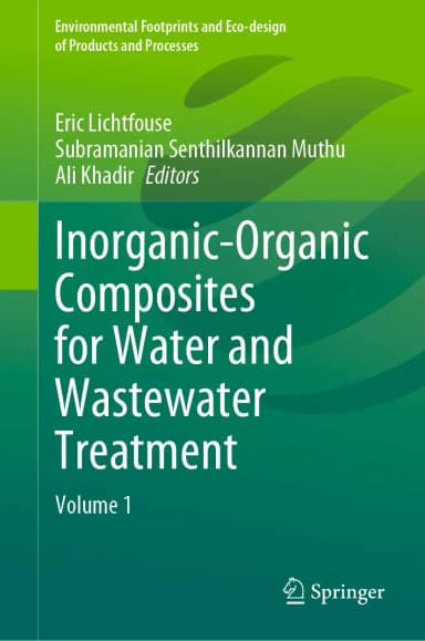Image of - Inorganic Organic Composites For Water And Wastewater Treatment Volume 1 | Hardcover