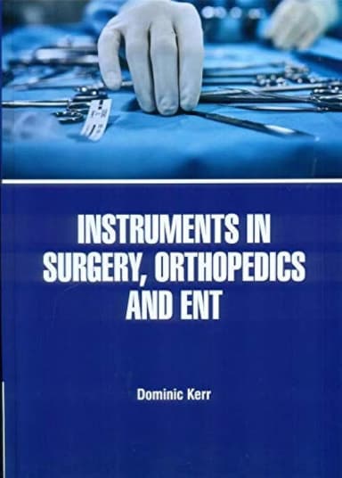 Image of - Instruments in Surgery Orthopedics and ENT | Hardcover