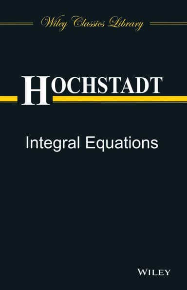 Image of - Integral Equations | Paperback