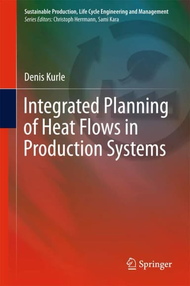 Image of - Integrated Planning of Heat Flows in Production Systems | Hardcover
