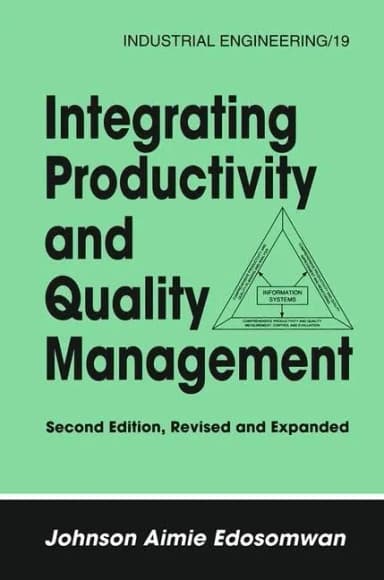 Image of - Integrating Productivity and Quality Management | 2nd Edition