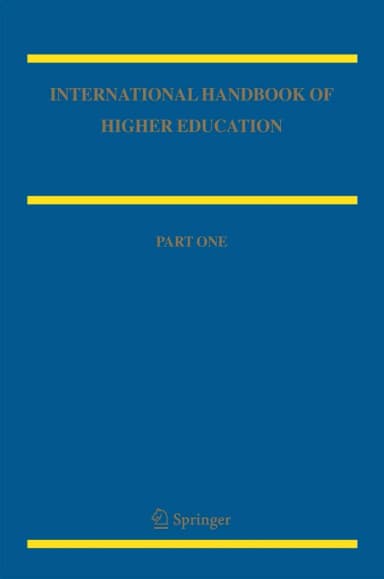 Image of - International Handbook of Higher Education | 2 Vol Set
