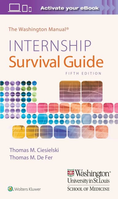 Image of - Internship Survival Guide The Washington Manual | 5th Edition | Paperback
