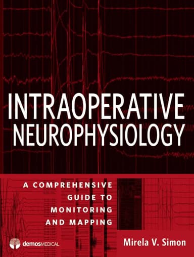 Image of - Intraoperative Neurophysiology | Hardcover