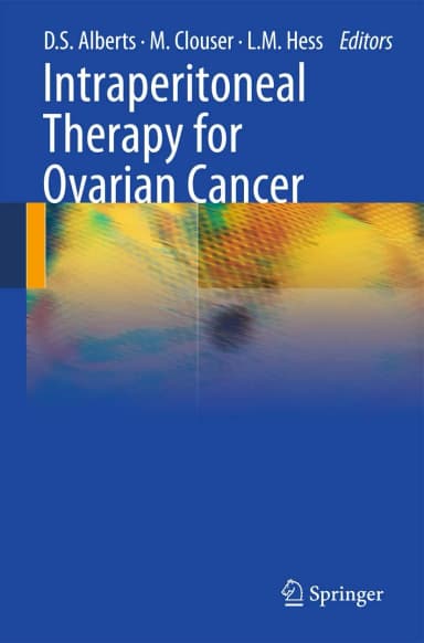 Image of - Intraperitoneal Therapy for Ovarian Cancer | Hardcover