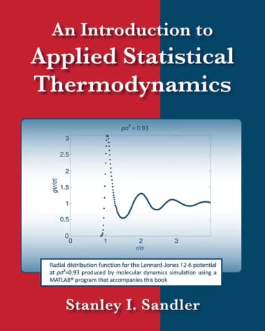 Image of - An Introduction to Applied Statistical Thermodynamics | Paperback