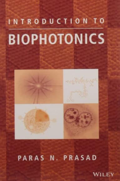 Image of - Introduction to Biophotonics | Paperback