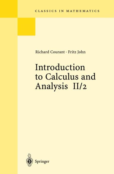 Image of - Introduction To Calculus And Analysis Ii/2 (Pb 2000)