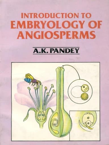 Image of - Introduction to Embryology of Angiosperms