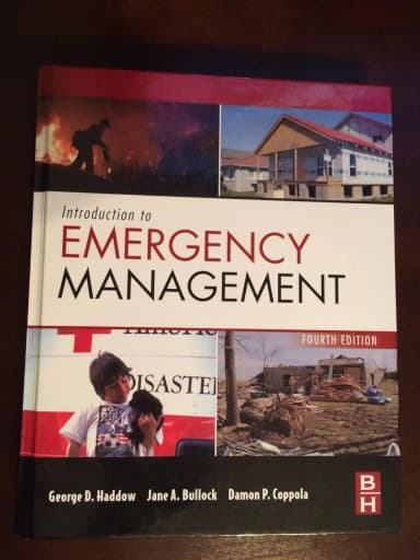 Image of - Introduction to Emergency Management | 4th Edition | Hardcover