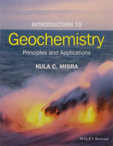 Image of - Introduction to Geochemistry Principles and Applications | Paperback