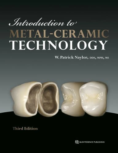 Image of - Introduction to Metal-Ceramic Technology | Third Edition | Hardcover