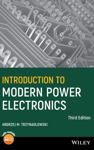 Image of - Introduction to Modern Power Electronics | Third Edition | Hardcover