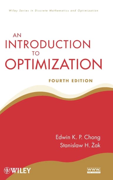Image of - An Introduction to Optimization | 4th Edition | Hardcover