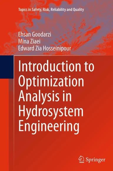 Image of - Introduction to Optimization Analysis in Hydrosystem Engineering | Paperback