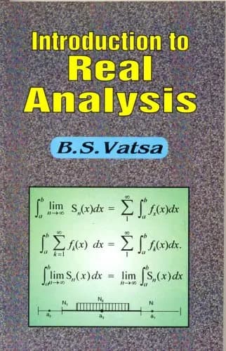 Image of - Introduction to Real Analysis
